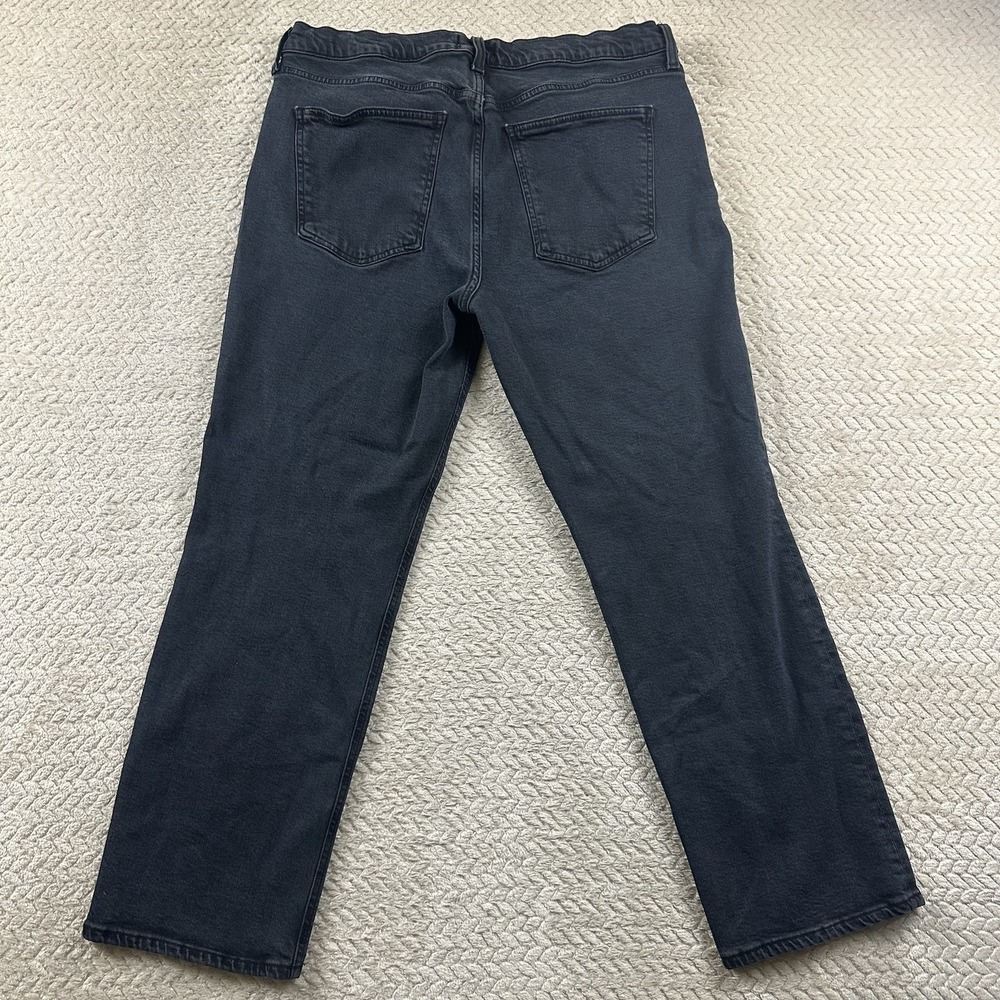 Agolde Women's Kye Black jeans Size 32 Organic cotton Modern Luxury Denim - Picture 2 of 15